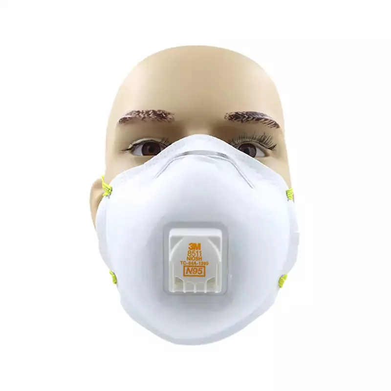 3M 8511 N95 | Particulate Respirator with Valve | White | Pack of 10