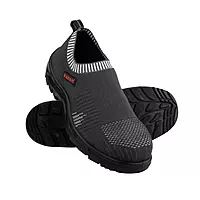 Karam Safety Shoe - Grey Flytex Upper ,C.T- SD,Black PU Sole,LA -CE Marked -FS201FN(FWSAMN)