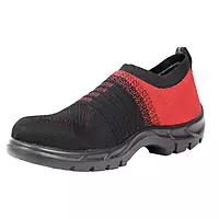 Karam FS202FN (FWSAMN) Safety Shoe C.T - Single Density Black PU Sole, Low Ankle - CE Marked