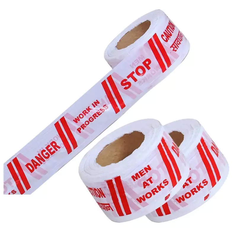 Barricading Tape - W 3 x 500m per roll Double Side