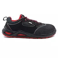 Allen Cooper 1697 Sporty Safety Shoe | Steel Toe Cap |Microfibre with Highly Durable Fabric Upper | Double Density Sole
