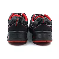 Allen Cooper 1697 Sporty Safety Shoe | Steel Toe Cap |Microfibre with Highly Durable Fabric Upper | Double Density Sole
