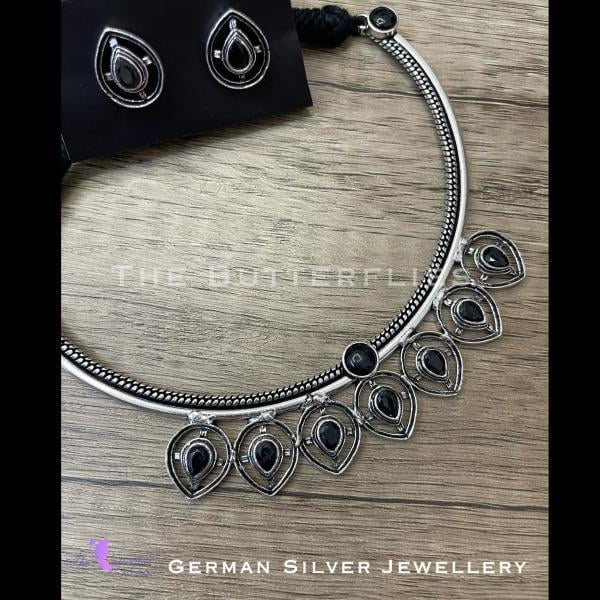 GERMAN SILVER JEWELLERY CUSJGNS19045