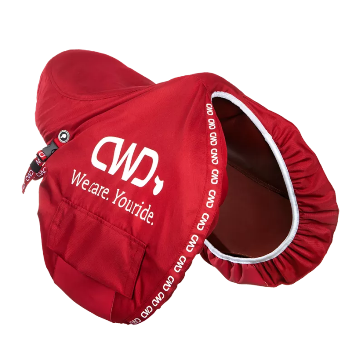 CWD 2GS Saddle Cover-Red