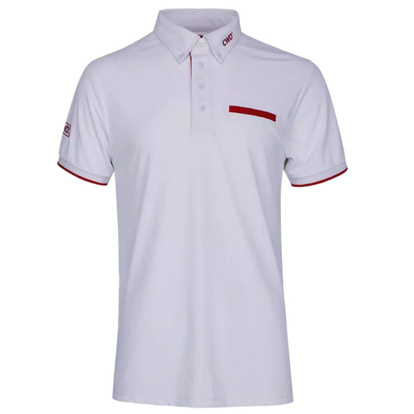 CWD White Polo Shirt Men