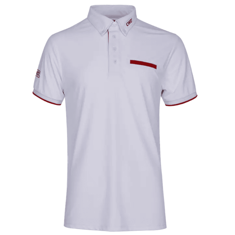 CWD White Polo Shirt Men