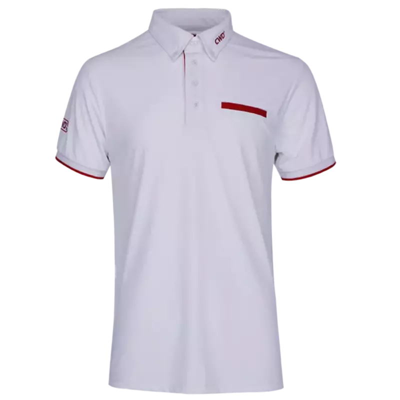 CWD White Polo Shirt Men