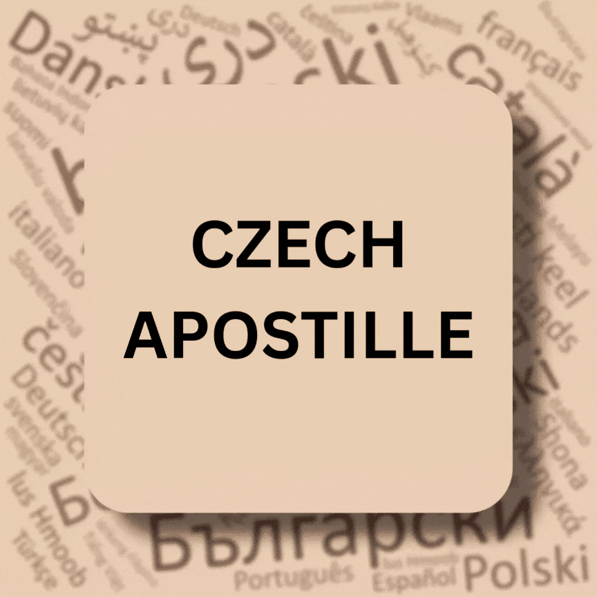 Czech Apostille
