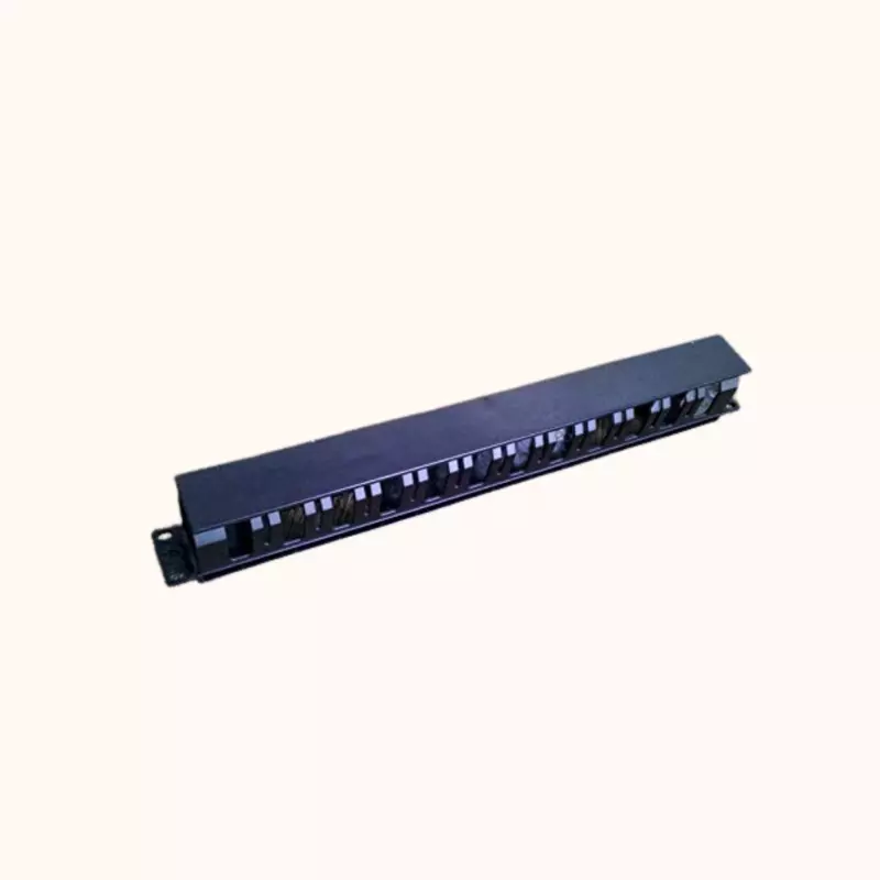 Cable Manager 19" 1U, ABS - Cent Black