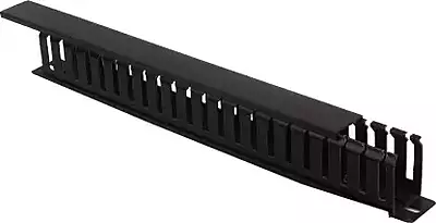 Cable Manager PVC Channel Box – 22 Slot Rack Mount, Raceway | FRLS Type Wiring Duct (45mm x 45mm x 100cm)  Cable Manager PVC Channel Box – 22 Slot Rack Mount, Raceway | FRLS Type Wiring Duct (45mm x 45mm x 100cm)