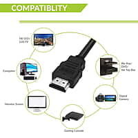 High Speed HDMI Cable 4K Quality 30 Meter with Ethernet + 3D True Ultra HD High Speed HDMI Cable 4K Quality 30 Meter with Ethernet + 3D True Ultra HD