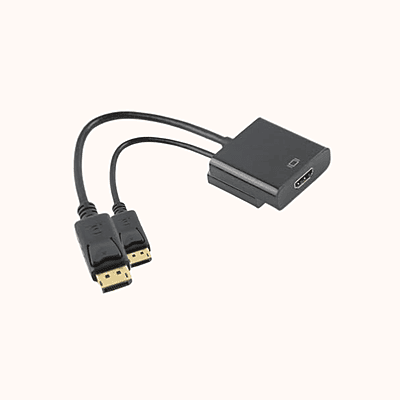 Cables Kart Display Port DP to HDMI Connector