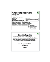 Ragi Chocolate Cake | with Dates | Vegan | Gluten Free