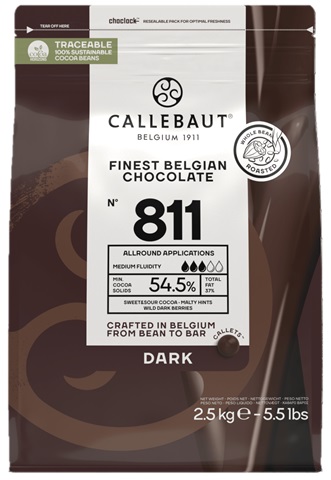 Callebaut Dark Couverture Chocolate Callets 811 1 Kg