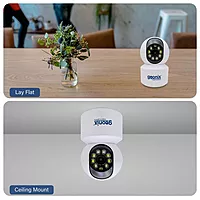 Geonix 2MP Wi-Fi Smart Security Camera, White, 1 Year Warranty, GXWC2MP