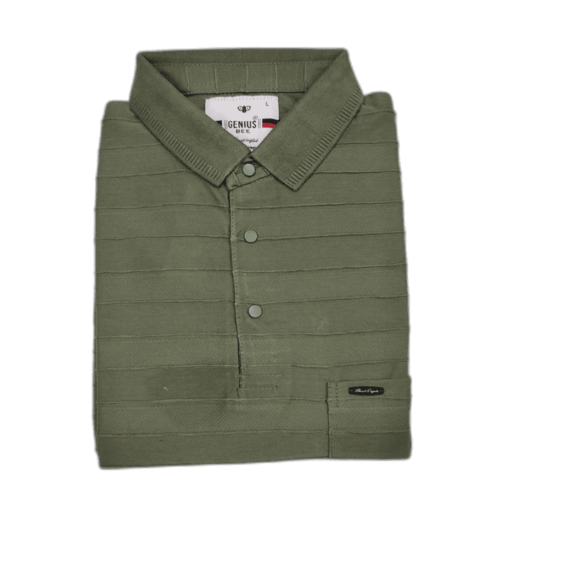 Self Design Cotton Tshirt