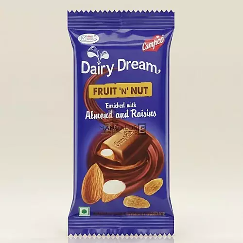 Campco Fruit & Nut Chocolate | Premium Milk Chocolate – 40g