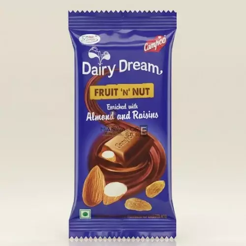 Campco Fruit & Nut Chocolate | Premium Milk Chocolate – 40g