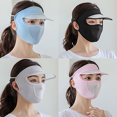 Cap With Mask Personal Care Pack of 2 Cap With Mask Personal Care Pack of 2