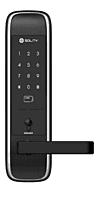 Solity Digital Mortise Lock With Fingerprint Password RFID Card Emergency Key