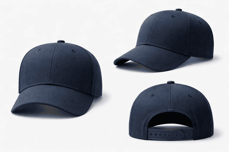 Navy Blue Colour CapsON