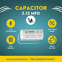 Tibcon 3.15 MFD Capacitor for Fan
