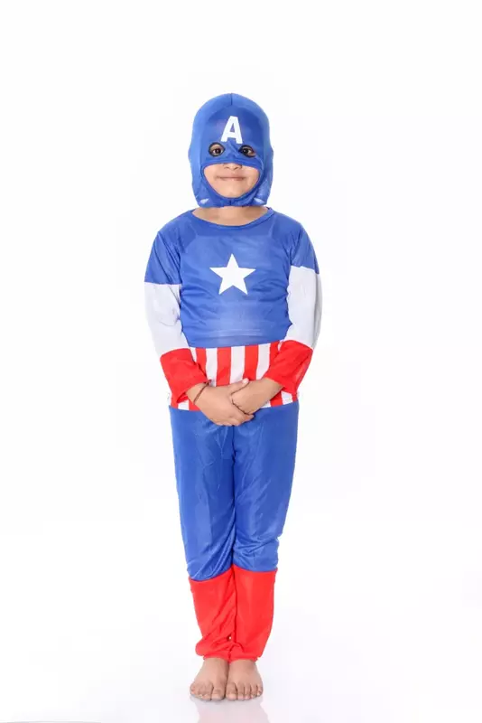 Captain America Fancy Dress Costume For Kids