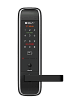 Solity Digital Mortise Lock With Fingerprint Password RFID Card Emergency Key