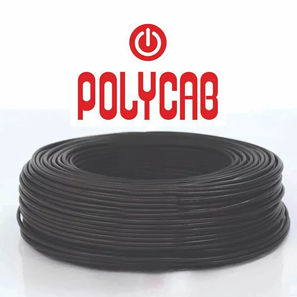 6mm² DC Cable (Black) Tinned Copper [Finolex]