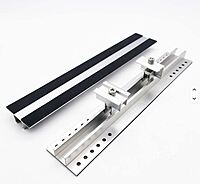 EPDM Rubber for Solar PV Mounting Short rails on Sheet Roofs (3 inch x 1 inch)