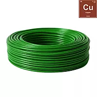 16mm² Copper Cable FR PVC Insulated – (Green) | Single Core Multi-Strand Wire