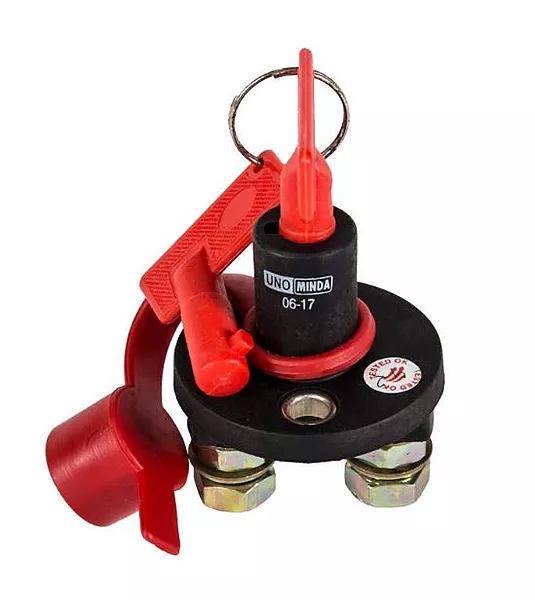 TD-4005 - DC Load Cutoff Switch - 2 Pole - PVC- with 2 Removable Plastic Keys