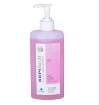 Ethanol-Based Hand Rub Sanitizer and Disinfectant,