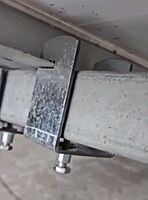 SOLAR PANEL GRIP CLAMP for 1.5 inch (40 mm) sqaure pipe