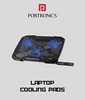 Laptop Cooling Pad Portronics