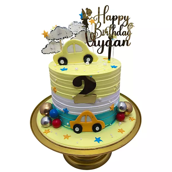 Car theme Cake