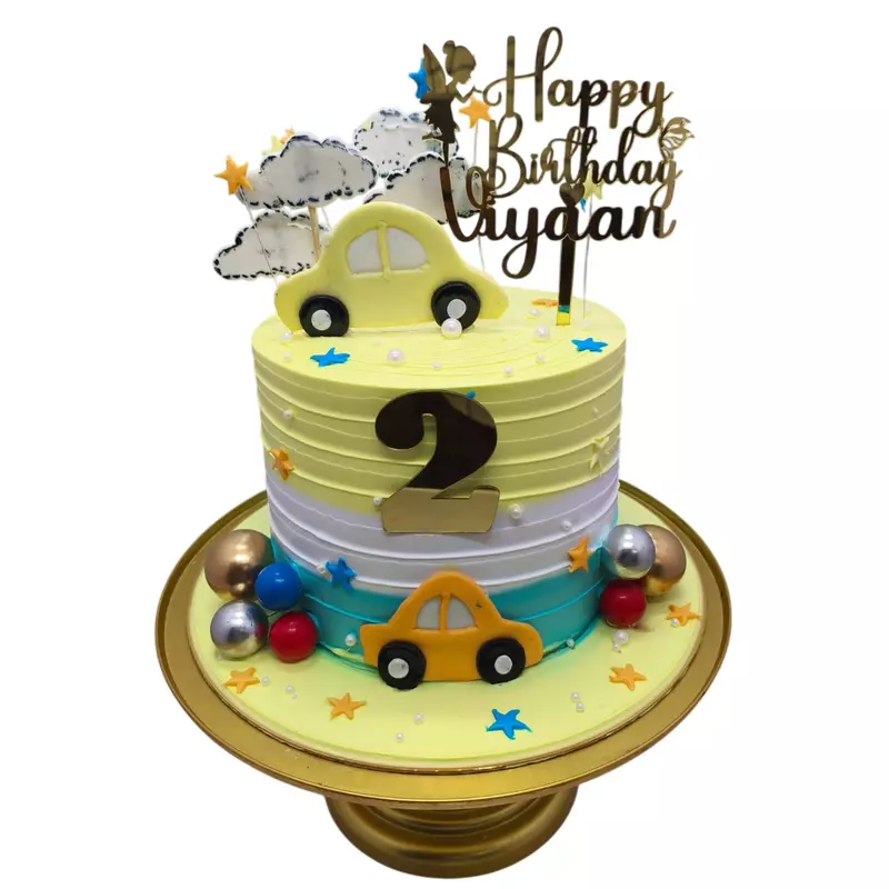 Car theme Cake