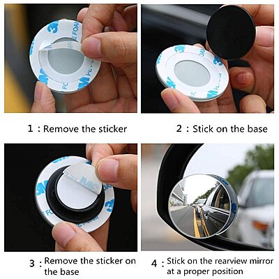 Car Blind Spot Mirror Pack of 1 Car Blind Spot Mirror Pack of 1