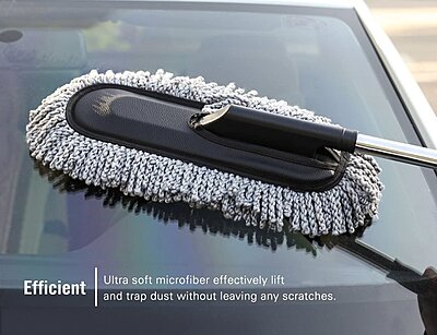 Car Duster (Pack of 1 : Grey colour) Car Duster (Pack of 1 : Grey colour)