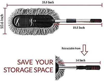 Car Duster (Pack of 1 : Grey colour) Car Duster (Pack of 1 : Grey colour)