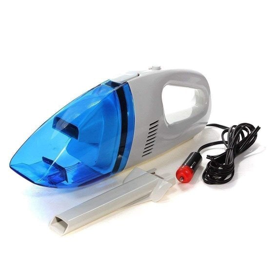 Car Vacuum Cleaner Pack of 1 (Colour: White Blue) Car Vacuum Cleaner Pack of 1 (Colour: White Blue)