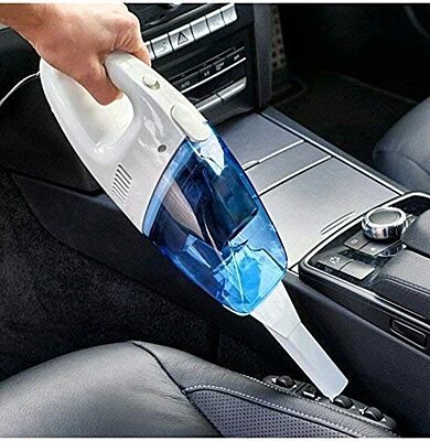 Car Vacuum Cleaner Pack of 1 (Colour: White Blue) Car Vacuum Cleaner Pack of 1 (Colour: White Blue)