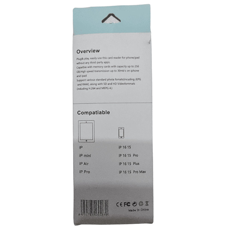 ZigDeal Type-C to USB Card Reader – SD & TF Card Support | High-Speed Data Transfer