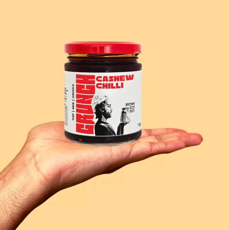 Cashew Chilli Crunch – Crispy Chilli Oil with Cashews 200 Gms