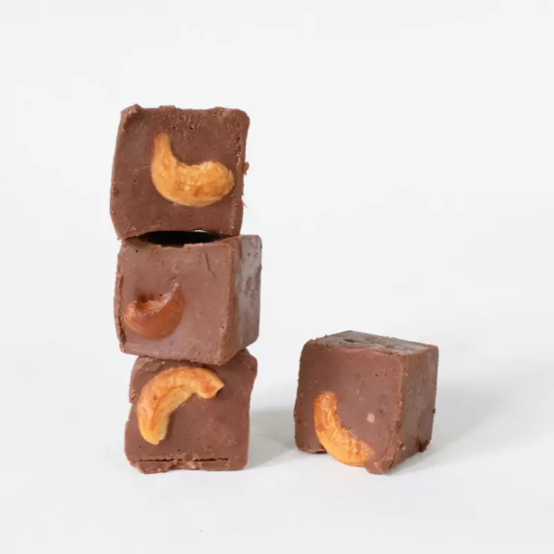 Cashew Caramel Fudge