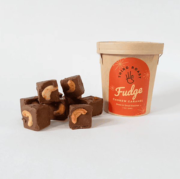 Cashew Caramel Fudge