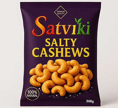 Salty Cashews 500 Salty Cashews 500