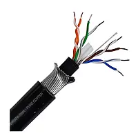 Cat6 Armored Cable (Copper) | High-Speed Outdoor Connectivity | 4-Pair Separator Design – 305M Box Pack Cat6 Armored Cable (Copper) | High-Speed Outdoor Connectivity | 4-Pair Separator Design – 305M Box Pack