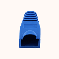 Cat5E CAT6 RJ45 Ethernet Network Cable Strain Relief Boots Cable Connector Plug Cover (Blue)