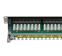 Digisol Channel SCS Patch Panel, 24 Port, Cat6 FTP, 90 Degree
